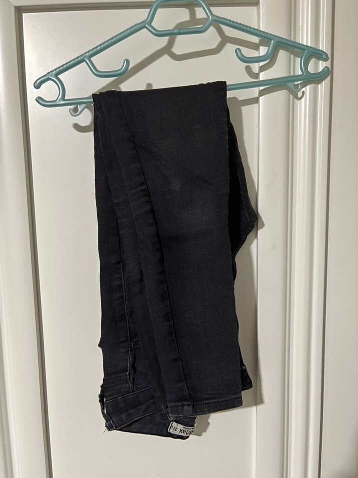 Addax Siyah Kadın Jean - Görsel 2