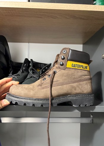 Kahverengi Süet unısex cat bot - Görsel 2