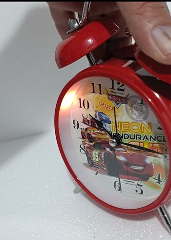 Kırmızı Çocuk Alarm Saat - Görsel 4