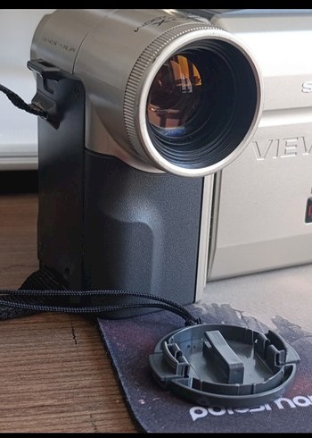 Sharp Viewcam Video Kamera Gri - Görsel 6