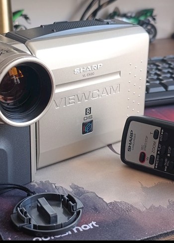 Sharp Viewcam Video Kamera Gri - Görsel 3