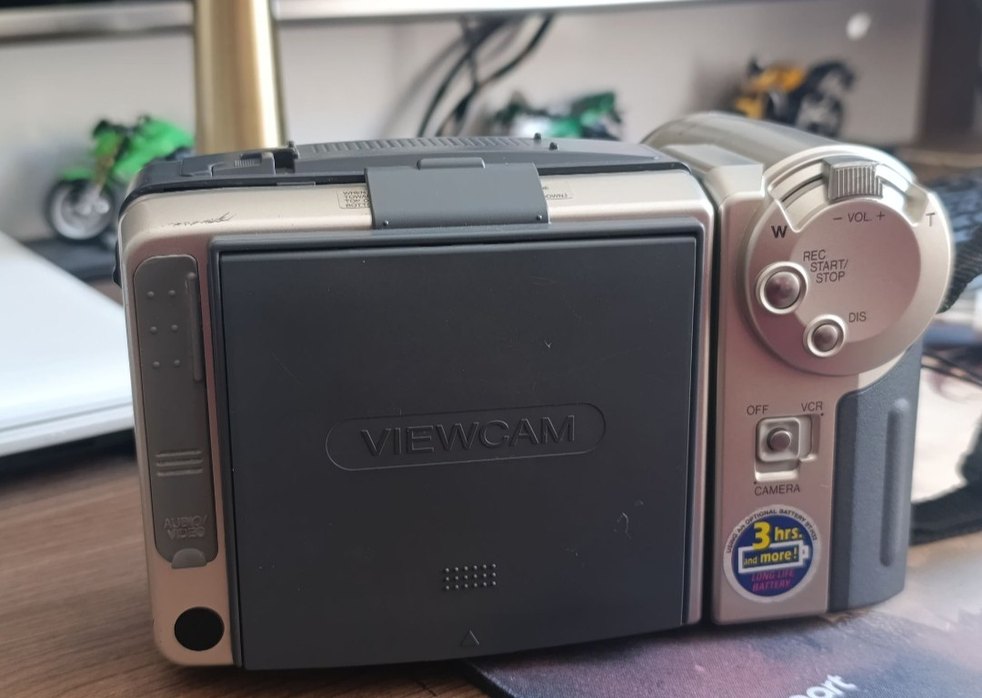 Sharp Viewcam Video Kamera Gri - Görsel 5