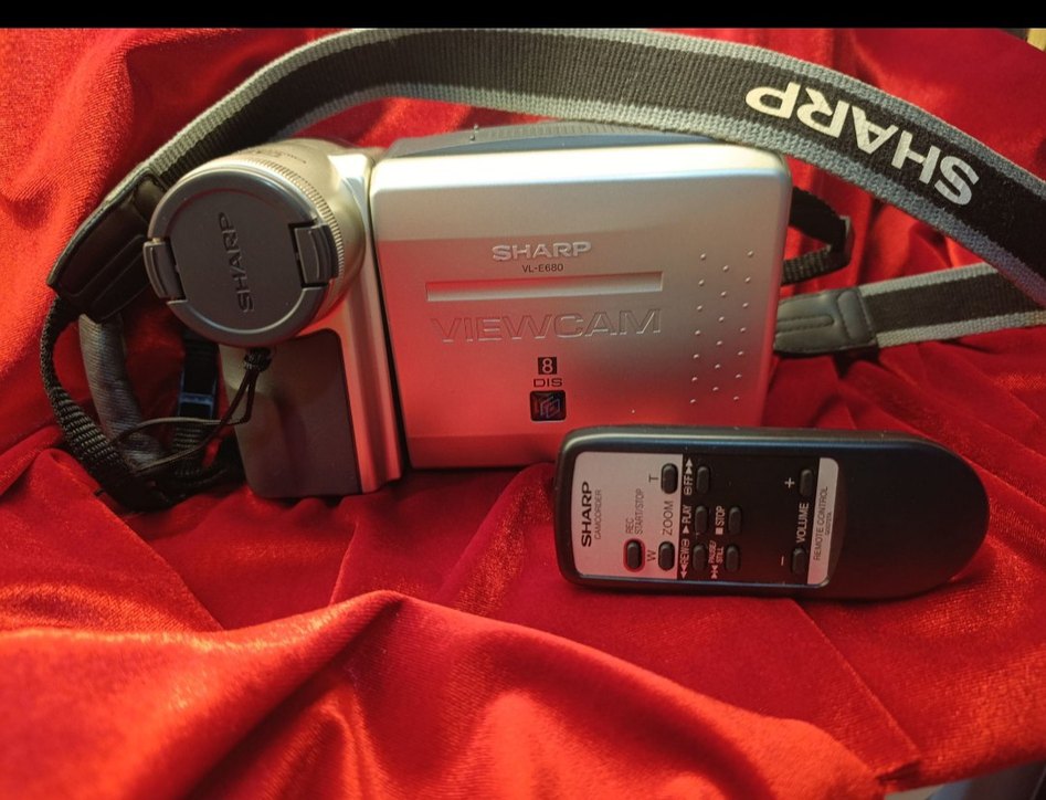 Sharp Viewcam Video Kamera Gri - Görsel 2