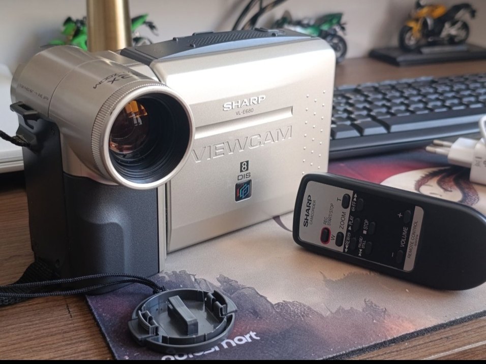 Sharp Viewcam Video Kamera Gri - Görsel 3