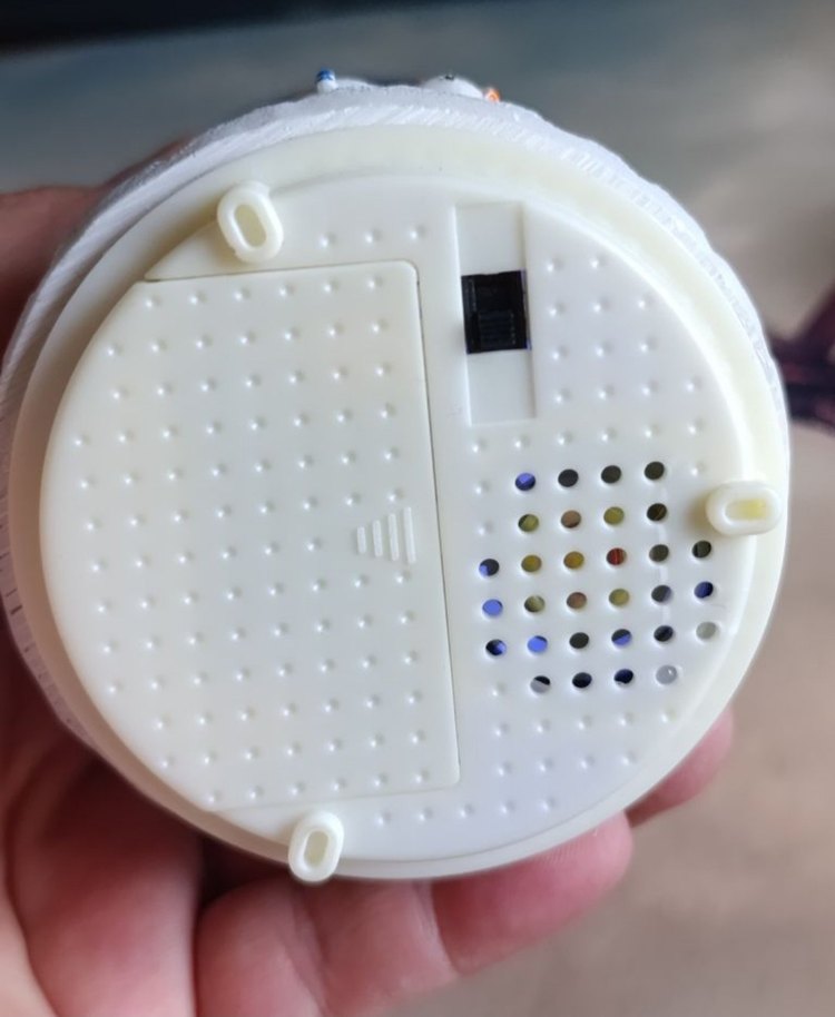 Renkli Kar Temalı Müzikli Kar Küresi Biblosu - Görsel 5