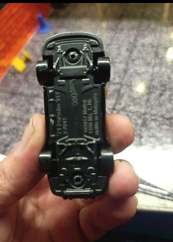 Siyah Minyatür Yarış Arabası 71 Numaralı - Görsel 6