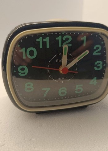 Renkli siyah Masa Saati - Görsel 4