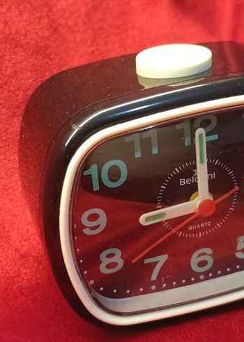 Renkli siyah Masa Saati - Görsel 2