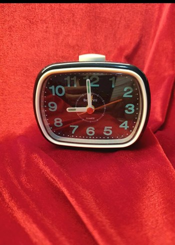 Renkli siyah Masa Saati - Görsel 6