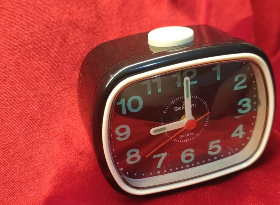 Renkli siyah Masa Saati - Görsel 2