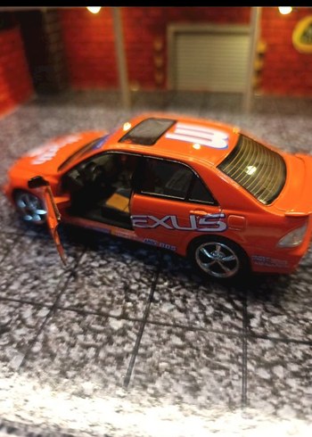 Turuncu Yarış Oyuncak Arabası - Görsel 5