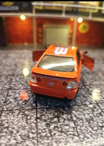 Turuncu Yarış Oyuncak Arabası - Görsel 4