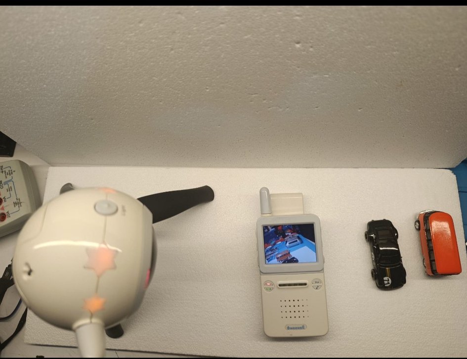 Beyaz Bebek Monitörü ve Kamerası - Görsel 3