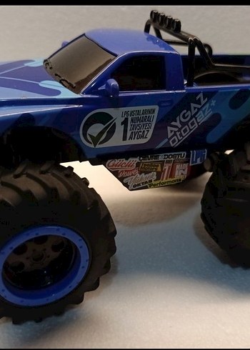 Mavi ve Renkli Oyuncak Kamyonet - Görsel 4