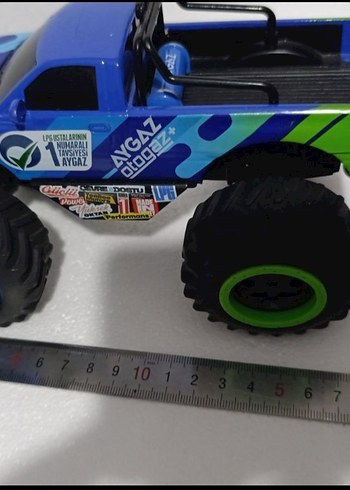 Mavi ve Renkli Oyuncak Kamyonet - Görsel 5