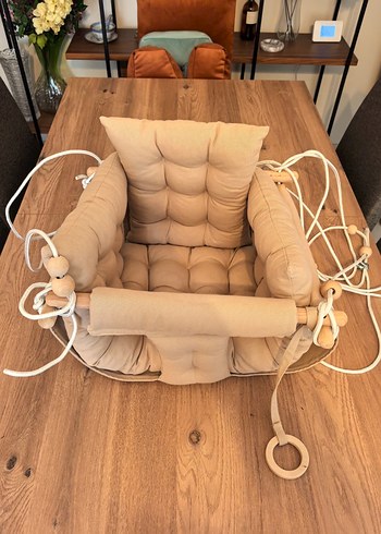 Astariaart Bej renkli Puffy Swing salıncak - Görsel 8