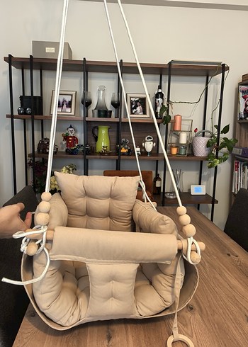 Astariaart Bej renkli Puffy Swing salıncak - Görsel 2