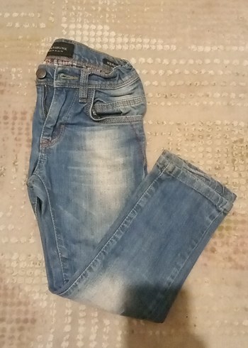 Erkek Çocuk  5-6 yasMavi Kot Pantolon - Görsel 3