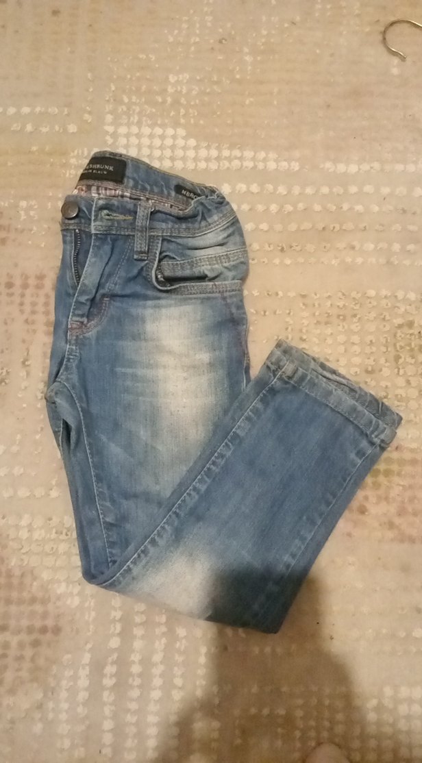 Erkek Çocuk  5-6 yasMavi Kot Pantolon - Görsel 3