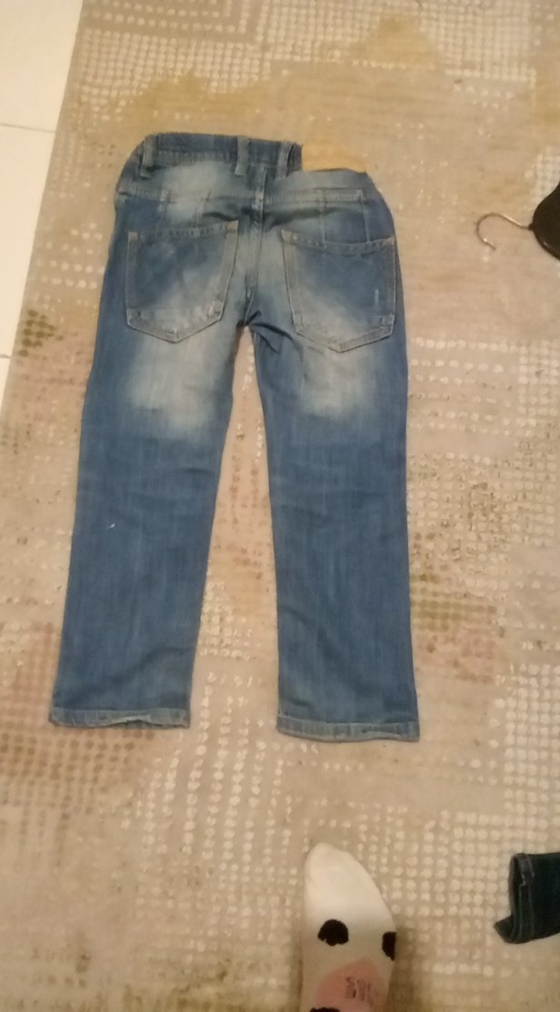 Erkek Çocuk  5-6 yasMavi Kot Pantolon - Görsel 2