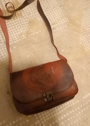 orjinal deri çapraz canta - Görsel 2