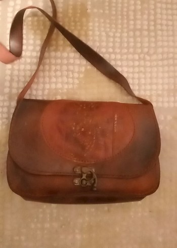 orjinal deri çapraz canta - Görsel 3