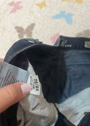 Kadın Vintage  kot pantolon - Görsel 3