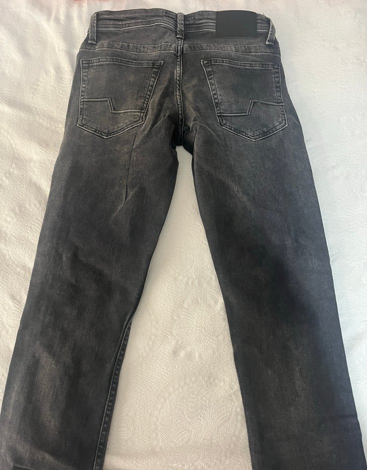 Gri Erkek Regular Fit Denim Jean - Görsel 2