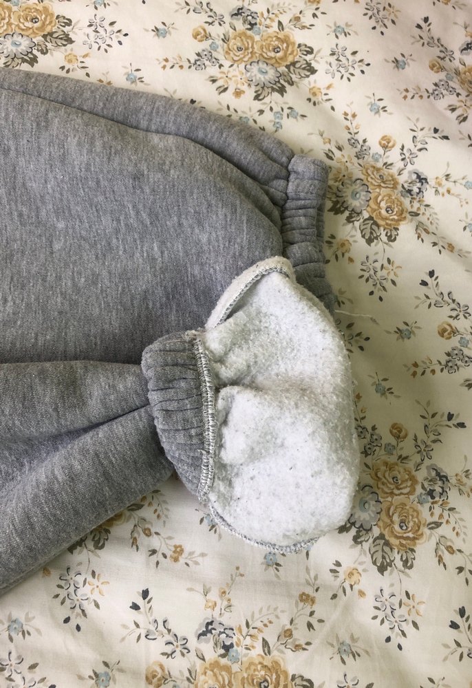 Gri Salaş Erkek-Kadın Eşofman Altı - Görsel 4