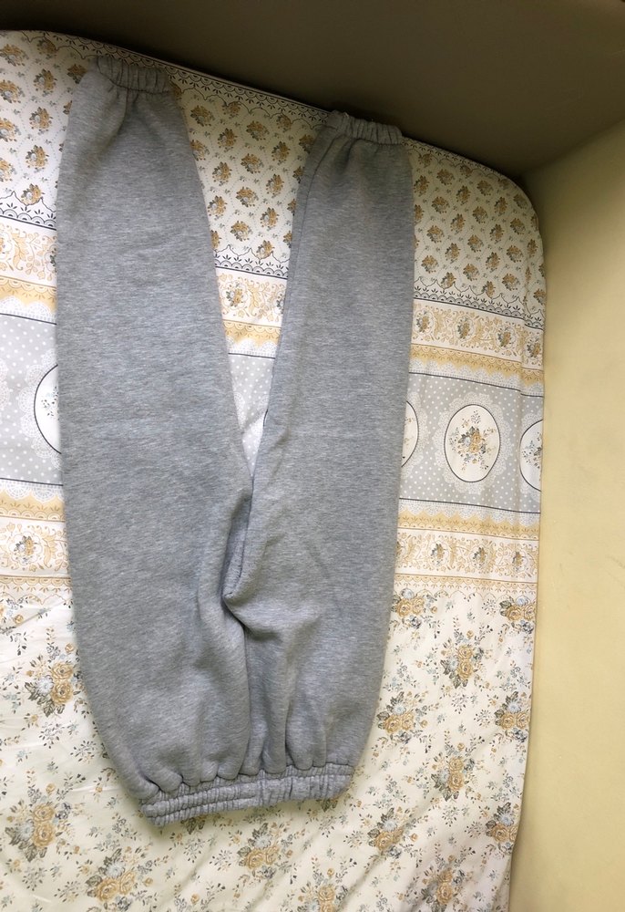 Gri Salaş Erkek-Kadın Eşofman Altı - Görsel 3