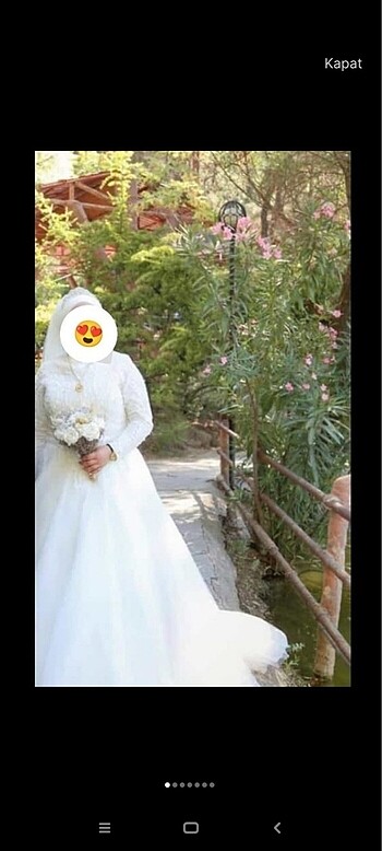 Kapalı gelinlik
