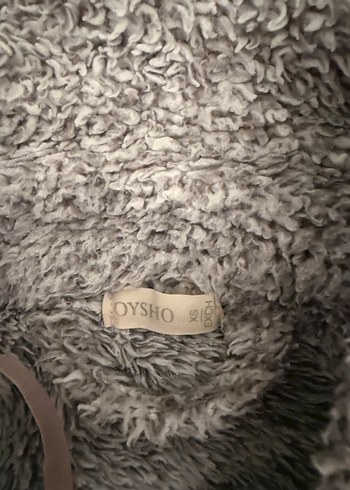 Kapüşonlu Gri Bornoz - Görsel 2