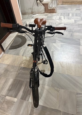 Alba siyah elektrikli katlanır Bisiklet - Görsel 4