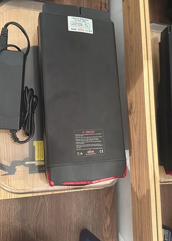 Alba siyah elektrikli katlanır Bisiklet - Görsel 6