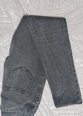 36 Beden Jean gri siyah