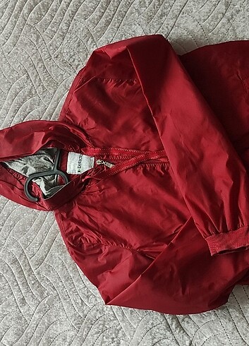 Yağmurluk kırmızı  - Görsel 4