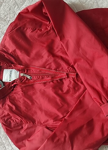 Yağmurluk kırmızı  - Görsel 5