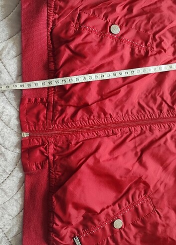 Yağmurluk kırmızı  - Görsel 7