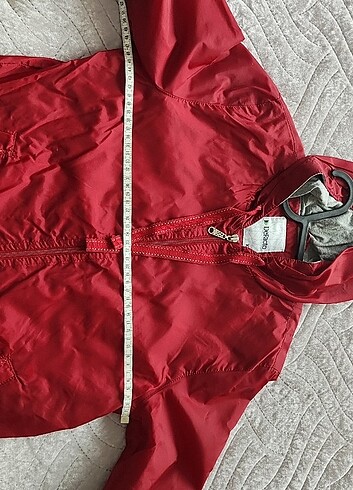 Yağmurluk kırmızı  - Görsel 8