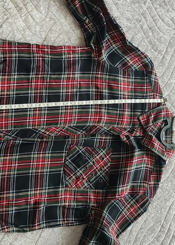 Kareli gömlek kırmızı  - Görsel 5