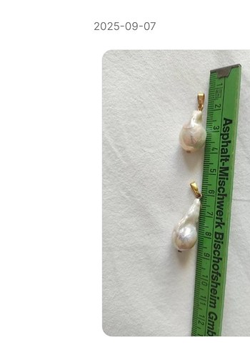 İnci kolye ucu - Görsel 4