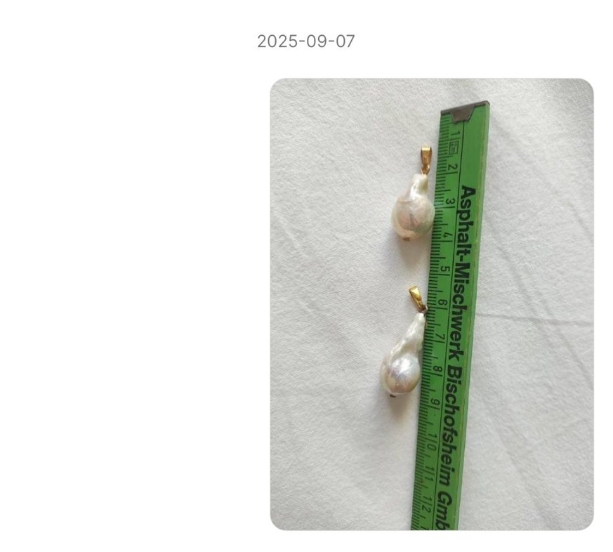 İnci kolye ucu - Görsel 4