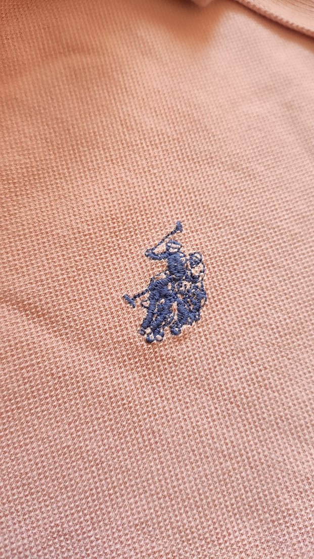 Pembe Polo Yaka Tişört - Görsel 4