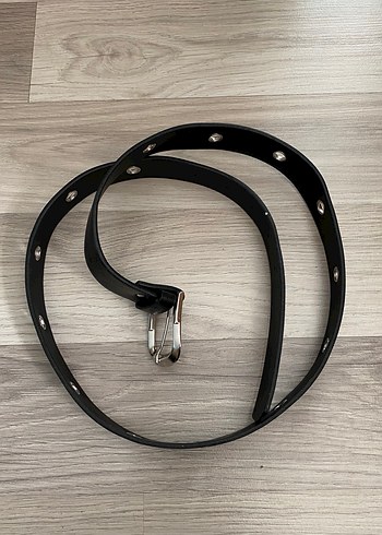 Siyah Deri Kemer - Görsel 2