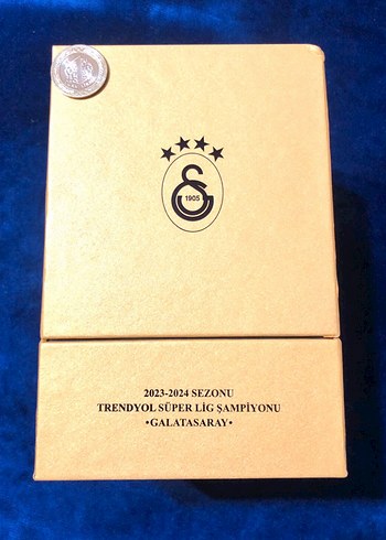 GALATASARAY 24. ŞANPİYONLUK Hatıra Para Seti DEVASA SET KUTULU - Görsel 4