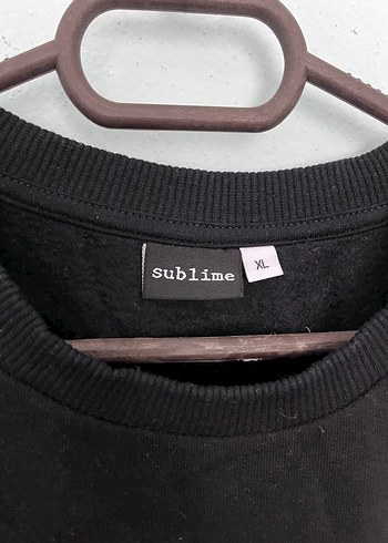 Sublime Baskılı Siyah Kadın Sweatshirt - Görsel 4