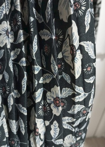 Bohem Yılan Desenli Uzun Elbise - Görsel 2