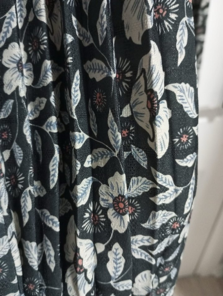 Bohem Yılan Desenli Uzun Elbise - Görsel 2