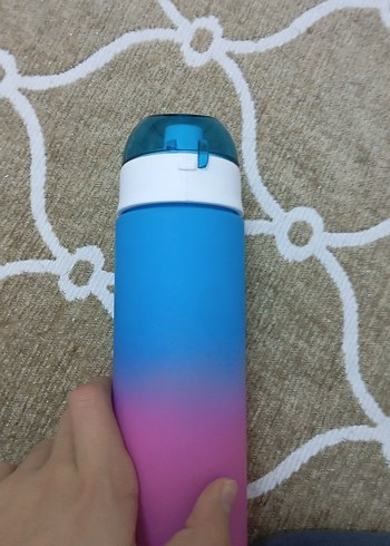 Pastel Renkli Çocuk Termos Şişesi - Görsel 2