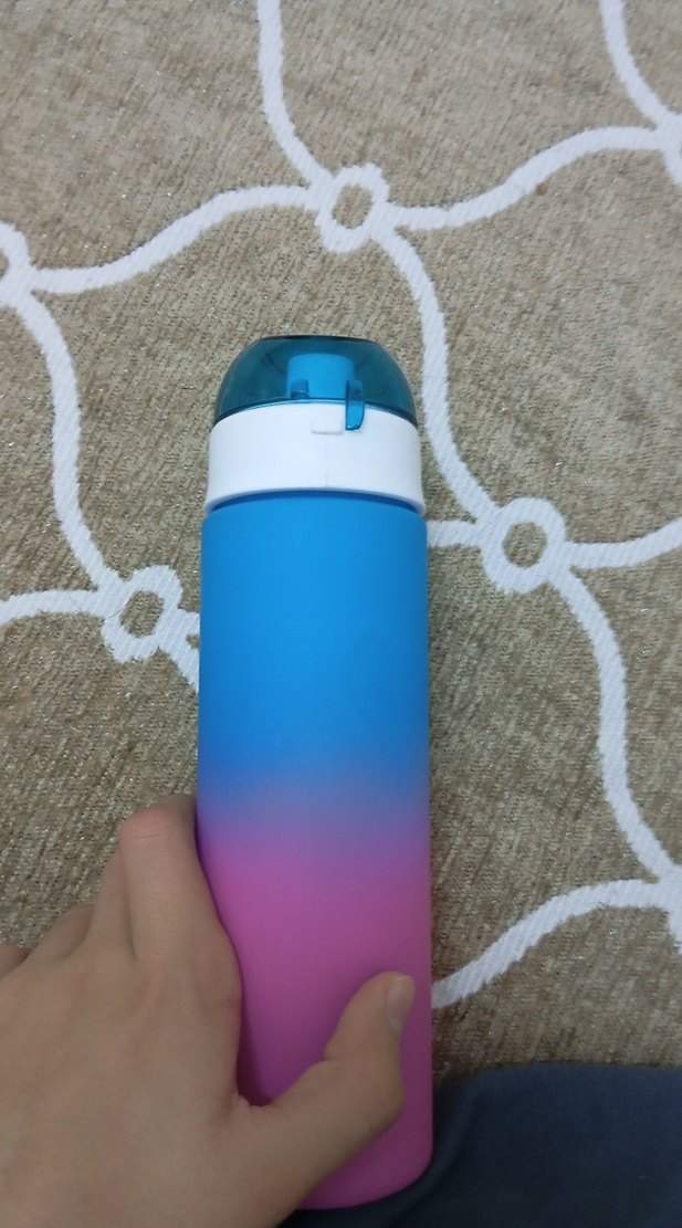 Pastel Renkli Çocuk Termos Şişesi - Görsel 2